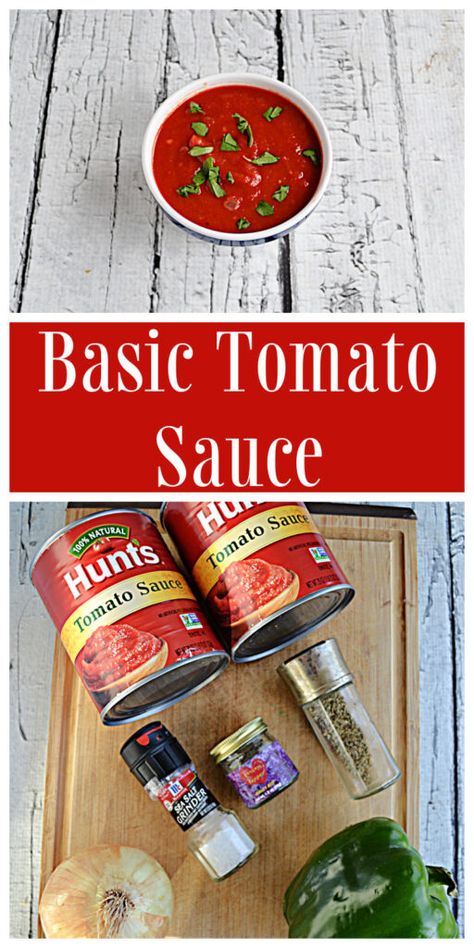 Basic Tomato Sauce
Homemade Tomato Sauce combines store bought tomato sauce with minced vegetables, spices, and seasonings for a flavorful sauce that's great over pasta. Tomato Sauce Pasta Recipes, Tomato Sauce For Pasta, Basic Tomato Sauce, How To Make Tomato Sauce, Homemade Magic Shell, Tomato Sauce Pasta, Pasta Sauce Recipes Tomato, Tomatoes Sauce, Red Pasta