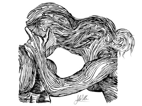 💫 Love is a Sketch Away! 💫 (CLICK ON THE IMAGE TO LEARN MORE) Love is just a sketch away with Soulmate Sketch. Our intuitive portraits connect you with your future soulmate, offering a glimpse into your romantic destiny. Ready to discover your true love? Click to start! Deep Love Artwork, Toxic Love Sketch, 2 People Together Drawing, Complex Art Drawings, Comic Couple Drawing, Art Inspired By Love, Soulmates Art Drawings, Drawing Intimacy Art, Trippy Love Drawings