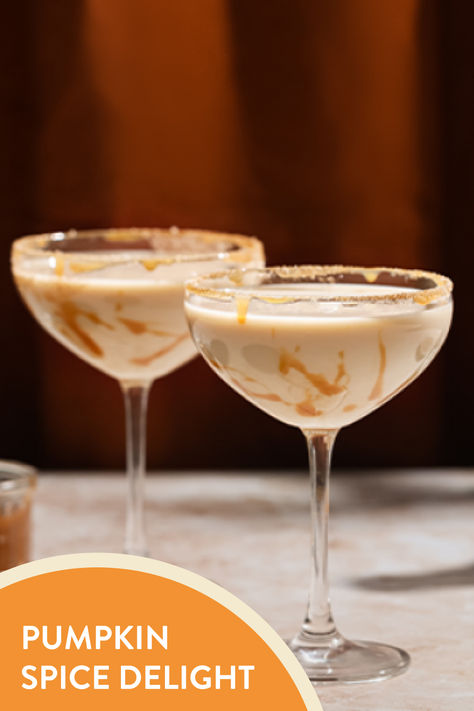 Spice up a White Russian with your fave fall flavors. Delight Drink, Autumn Drink, Pumpkin Delight, Thanksgiving 2024, Pumpkin Spice Coffee, White Russian, Fall Flavors, Spiced Coffee, Fall Drinks