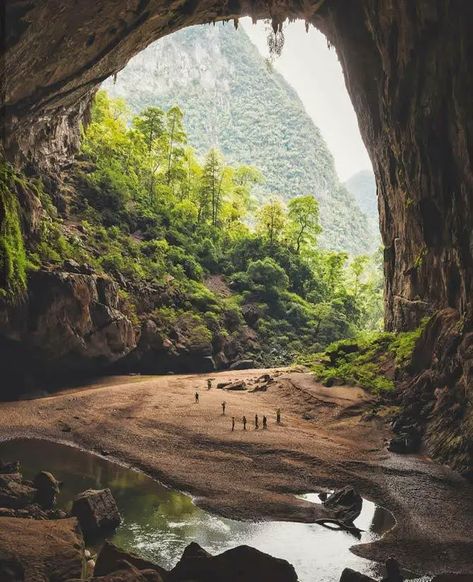 Hang Son Doong Caves Vietnam Phong Nha Ke Bang National Park, Vietnam Voyage, Travel Vietnam, Les Continents, Nightlife Travel, Amazing Travel, Vietnam Travel, Travel Inspo, Asia Travel