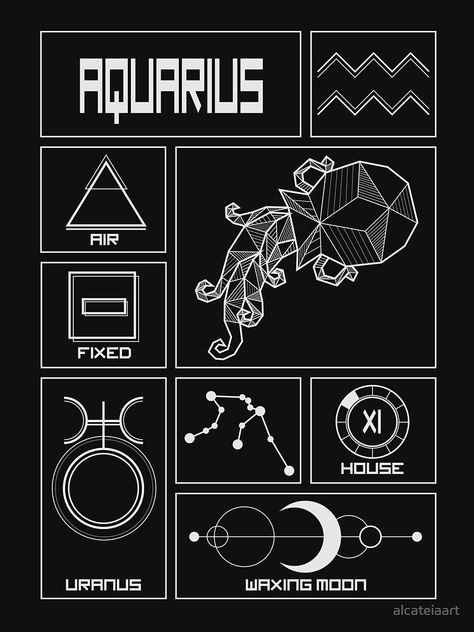 Uranus Tattoo Aquarius, Uranus Tattoo, Astrology Signs Compatibility, Sublimacion Ideas, Horoscope Tattoos, Aquarius Tattoo, Aquarius Truths, Daily Astrology, Aquarius Sign