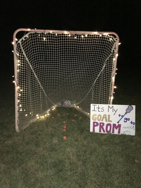 Lacrosse Promposal Lacrosse Promposal, Lacrosse Cake, Lacrosse Memes, Lacrosse Ball Massage, Teen Wolf Lacrosse, Lacrosse Outfits, Lacrosse Workouts, Lacrosse Party, Cute Promposals