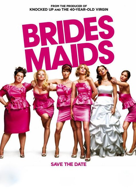 Bridesmaids #bridesmaids #movie #film #comedy Bridesmaids Movie Poster, Bridesmaids Movie, Ellie Kemper, Rose Byrne, Kristen Wiig, Timeline Cover, Melissa Mccarthy, Hens Night, Group Halloween Costumes