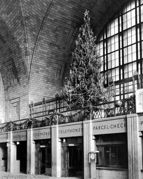 Buffalo Central Terminal, Abandoned Train Station, Historic Pictures, Snow Place, Old Train Station, New York Pictures, Railroad Photography, Train Stations, New York Central