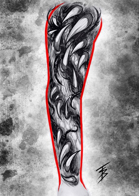 @Biomechanical@bioorganic@alien@horror Creepy Teeth Drawing, Centipede Reference, Bioorganic Tattoo Design, Bio Organic Tattoo Design, Bioorganic Tattoo, Sleeve Drawing, Alien Horror, Bio Mechanical, Butterfly Tattoo Stencil