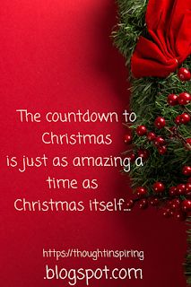 Countdown to Christmas is just as amazing a time as Christmas itself.... everything seems lighter and brighter. Life seems suddenly full of fun and joy. The joy of giving...as it's the time of gifts! Surprises! And more! Families gather together after being apart...it's true ...absence makes the heart grow fonder! Gathering together making new memories... while taking a walk down memory lane...thinking of old times. With the people around and thinking about the memories with the one's who have m Christmas Countdown Quotes, Countdown Quotes, Follow Dreams, Joy Gifts, Do Unto Others, Angel Guide, Homeschool Lesson, Countdown To Christmas, Winter Ideas