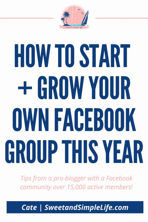 Are you thinking about starting your own Facebook group but you're not sure where to start? There is a lot more to it than people realize, and this article is going to show you exactly how to start, grow, and monetize your Facebook group. We're diving deep into the entire process and going over a case study from one blogger that grew her Facebook group to over 15,000 active members in just one year! #blogging #facebookgroup #makemoneyblogging Facebook Pic, Networking Tips, Facebook Tips, Facebook Marketing Strategy, How To Use Facebook, Real Mom, About Facebook, Sponsored Posts, Wonder Women