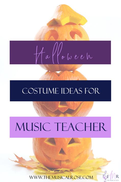 Here are some Halloween Costume Ideas that will make you outstanding and rock this year's costume! #Halloween #costume #teacher Music Teacher Costumes, Music Teacher Halloween Costumes, Music Costume Ideas, Music Halloween Costumes, Halloween Costume Teacher, Punny Costumes, Teacher Halloween Costumes, Teacher Costumes, Just A Friend