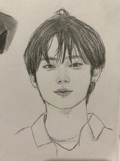 by me 💕 Sunoo Drawing Sketch, Sunoo Drawing, Enhypen Sketch, Kpop Line Art Drawing, Enhypen Drawing, Enhypen Fanart, Indie Drawings, Best Anime Drawings, Kpop Drawings