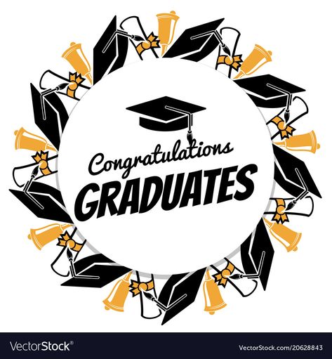 Congratulations Graduation Image, Round Banner, Graduation Logo, 2023 Cake, Hashtags For Likes, Graduation Images, Banner Illustration, Selfie Frame, Banner Design Layout