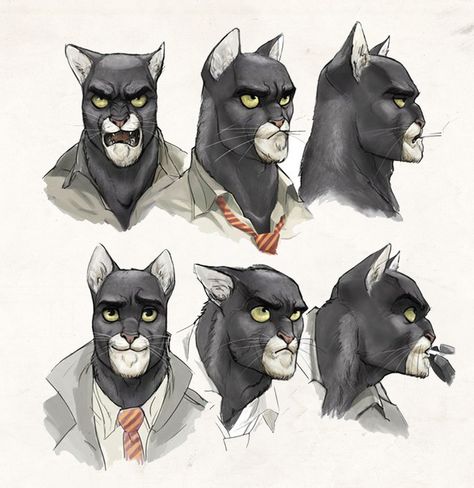 Drawing Anthropomorphic Animals, Blacksad Comics, Blacksad Art, Anthropomorphic Illustration, Anthropomorphic Cat, Anthropomorphic Characters, Weird Thing, Uncanny Valley, Bd Comics