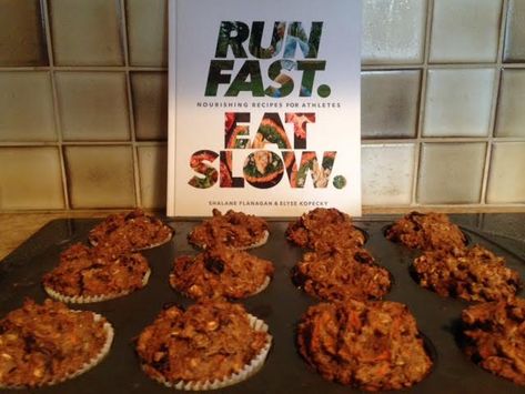 run-fast-eat-slow-muffins Muscle Workout Plan, Lean Muscle Workout, Carrot Raisin Muffins, Pre Run Snack, Run Fast Eat Slow, Shalane Flanagan, Raisin Muffins, Power Snacks, Running Magazine