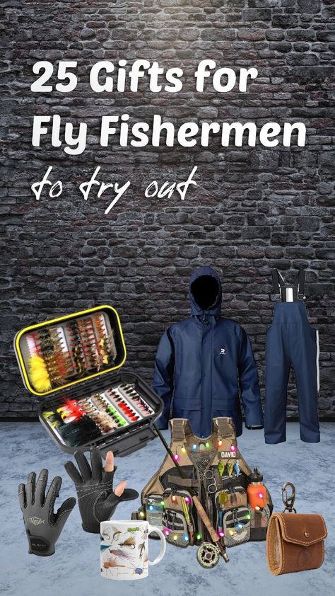 Here we are, presenting you with various gifts for fly fishermen that you can give them as a special gift. Some of the items on our list are suitable for helping their fishing hobby, and some are suitable for everyday use. Let’s jump to the list to find one that works for them. #flyfishermangifts #giftsforflyfisherman #giftsfortheflyfisherman Fly Fishing Lanyard, Travel Fishing Rod, Fishing Lanyard, Tenkara Fly, Fly Bait, Fly Fishing Gifts, Fishing Gloves, Fly Fishing Lures, Fishing Vest