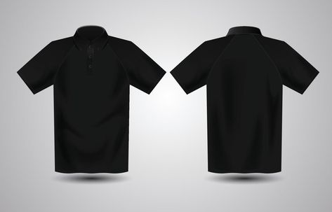 Realistic Black Polo Shirt Template Polo Shirt Template, Black Polo T Shirt, Best Long Haircuts, Plain Polo Shirts, Neck Tattoos Women, Women Money, Oval Face Haircuts, Polo Shirt Design, Neck Tattoos