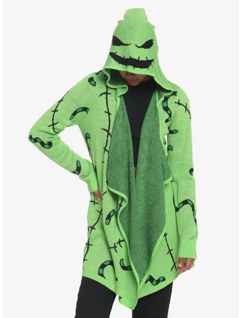 The Boogie Man, The Nightmare Before Christmas Oogie, Nightmare Before Christmas Sweater, Oogie Boogie Man, Nightmare Before Christmas Oogie Boogie, Halloween Cardigan, Boogie Man, Town Outfits, The Boogie