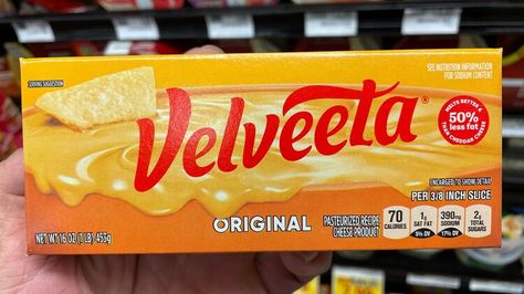 The Best Way To Melt Velveeta Cheese And Avoid Burning It — Chowhound Baking Powder Substitute, Making Mac And Cheese, Colby Cheese, Velveeta Cheese, Sandwich Fillings, White Cheddar Cheese, Bad Idea, Tasting Table, Cheese Sandwiches