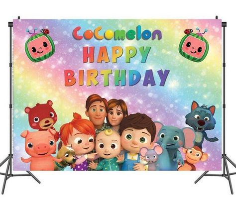 Hey, I found this really awesome Etsy listing at https://www.etsy.com/uk/listing/1037098785/cartoon-family-rainbow-cocomelon Cocomelon Backdrop, Birthday Party Photo Backdrop, Cartoon Photography, Photography Banner, Backdrops Kids, Rainbow Unicorn Party, Family Background, Happy Birthday Backdrop, Party Photo Backdrop