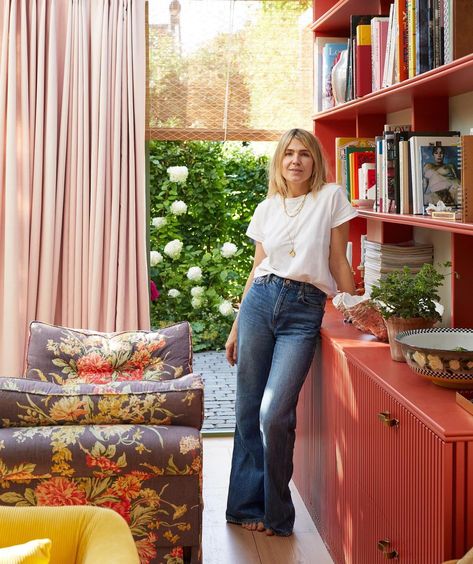 Matilda Goad, Pink Closet, London Interior, Cottage Interiors, Jeans White, Waist Jeans, Eclectic Home, Chic Home, Interior Inspo