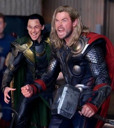 Thor And Loki, The Avengers, Loki, Thor, Avengers, Marvel