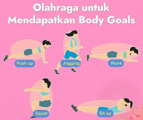 Tips Gemuk Sehat, Tips Tinggi Badan, Morning Workout Routine, Diet Sehat, Motivasi Diet, Recommended Skin Care Products, Workout Routines For Women, All Body Workout, Healthy Diet Tips