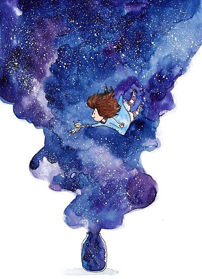 L'espace voyageant avec un bon ami est vraiment amusant. Tiré à la main, encre et aquarelle • Découvrez des millions d'œuvres originales, imaginées par des artistes indépendants. Manka Kasha, Galaxy Drawings, Watercolor Paintings For Beginners, Watercolor Paintings Easy, Galaxy Painting, Galaxy Art, Handprint Art, Dreamy Art, Art Journal Inspiration