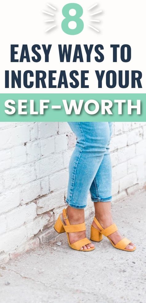 Build Self Worth, Finding Self, Self Esteem Activities, Know Your Self Worth, Low Self Worth, Free Checklist, What Is Self, Printable Checklist, I Am Worthy