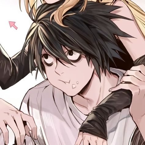 Matching Icons Discord, L Lawliet, Best Anime Couples, Anime Cover Photo, Picture Icon, Cute Anime Profile Pictures, Anime Love Couple, Anime Profile, Cute Profile Pictures