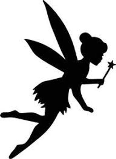 Fairy Templates, Bell Disney, Fairy Silhouette, Tinkerbell Fairies, Disney Cartoon Characters, Images Disney, Fairy Jars, Siluete Umane, Vinyl Decor