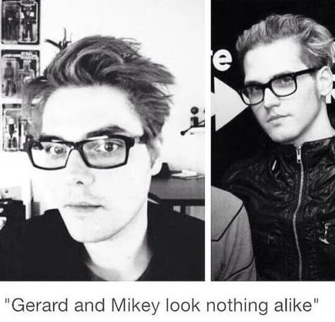 G & M Way Brothers, Mcr Memes, Emo Memes, I Love Mcr, Palaye Royale, Emo Music, Mikey Way, Musical Band, Band Memes