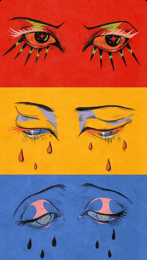 (7) galactixy_illustrations on X: "the trio https://t.co/vSEJNAAu8b" / X Romanian Flag, Series Illustration, 얼굴 그리기, Arte Inspo, Arte Sketchbook, Art Inspiration Painting, Weird Art, Funky Art, Art Drawings Sketches