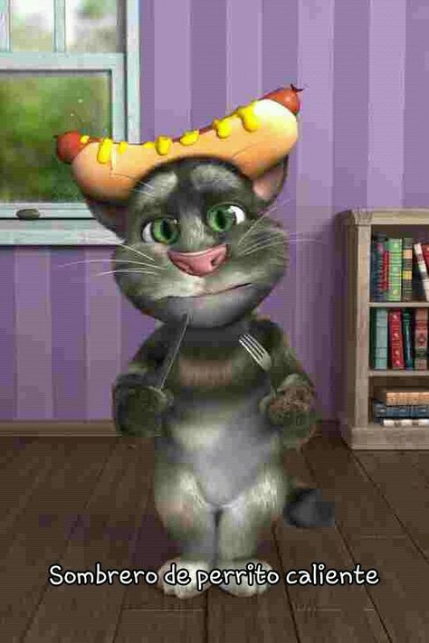 Perrito calient Talking Tom Cat 2, Talking Tom Cat, Tom Cat, Water For Elephants, Church Stage Design, Cat Talk, Talking Tom, Belly Laughs, Cat 2