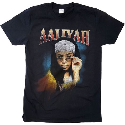 Aaliyah Shirt, Shirt Reference, Aaliyah T Shirt, Label Inspiration, Garage Punk, Metal Garage, Trippy Designs, Shirt Y2k, Short Styles