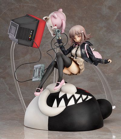 Crunchyroll - Chiaki Nanami 1/8th Scale Figure - Danganronpa 2: Goodbye Despair Danganronpa Figures, Vocaloid Figures, Nanami Chiaki, Cool Figures, Anime Figurine, Chiaki Nanami, Goodbye Despair, Black Rock Shooter, 3d Figures