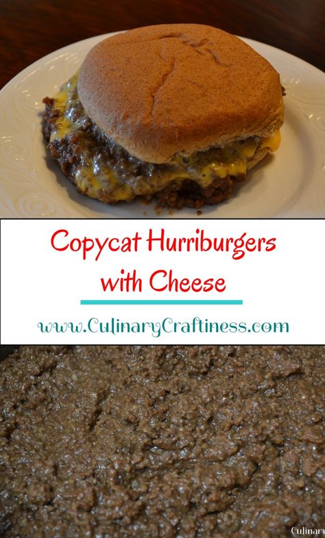 Copycat Hurriburgers with Cheese – An Incredibly Delicious Unique Loose Meat Sandwich – Culinary Craftiness Loose Meat Sandwich, Loose Meat, Loose Meat Sandwiches, Cheese Whiz, Night Recipes, Burger Dogs, Best Fast Food, Meat Sandwich, Meat And Cheese