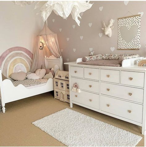 Baby Room Neutral, Baby Room Themes, Toddler Girl Room, Girl Nursery Room, Nursery Room Design, Baby Boy Room Nursery, Baby Room Inspiration