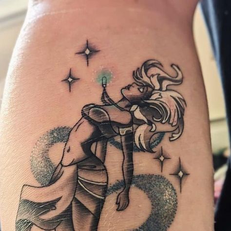 Kida Atlantis Tattoo, Disney Atlantis Tattoo, Atlantis The Lost Empire Tattoo, Atlantis Tattoo, Disney Atlantis, Kida Atlantis, Sleeve Filler, Princess Kida, Siren Tattoo