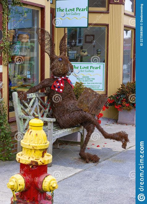 Montechello Virginia, Tazewell Virginia, Shop Facade, Old Dominion, Virginia Usa, August 10, Fire Hydrant, Virginia, Tourism