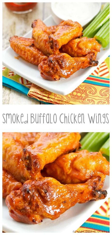 Smoked Buffalo Chicken, Smoked Chicken Wings Recipe, Buffalo Chicken Wing, Buffalo Chicken Wings Recipe, Chicken Wing Recipe, Smoked Wings, Wing Recipe, Smoked Chicken Wings, Smoker Cooking