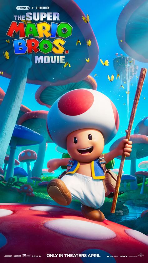 'Super Mario Bros Movie' Character Posters Show Off Famed Heroes & Villains Super Mario Bros Film, Mario Und Luigi, Movie Character Posters, The Super Mario Bros Movie, Mario Y Luigi, Super Mario Bros Movie, Brothers Movie, Charlie Day, Mario Nintendo