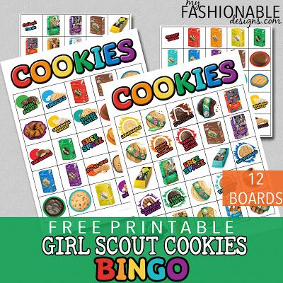 Free Printable Girl Scout Cookies BINGO!!! Both ABC Bakers and Little Brownie Bakers! Girl Scout Cookies Funny, Girl Scout Cookie Meme, Girl Scout Daisy Activities, Girl Scout Meeting Ideas, Girl Scout Mom, Girl Scout Cookie Sales, Girl Scout Cookies Booth, Short Bread, Scout Mom