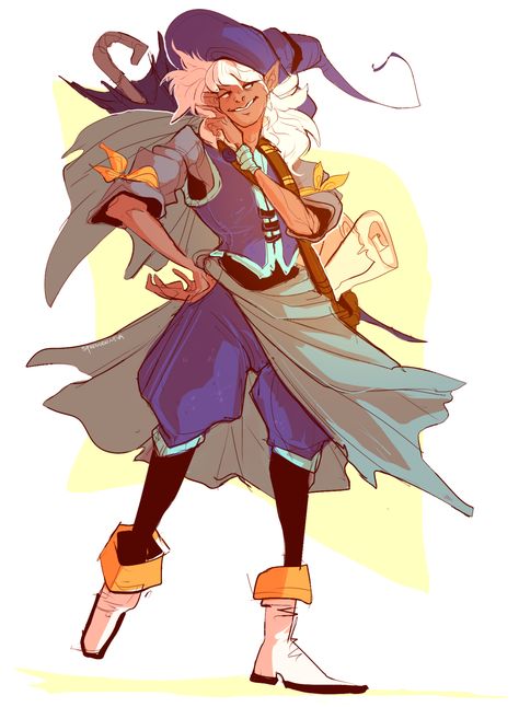 taako | Tumblr Taako The Adventure Zone, Taako Taaco, Adventure Zone Podcast, Fantasy Clothes, Adventure Zone, The Adventure Zone, Dnd Characters, Character Design Inspiration, Drawing Inspiration