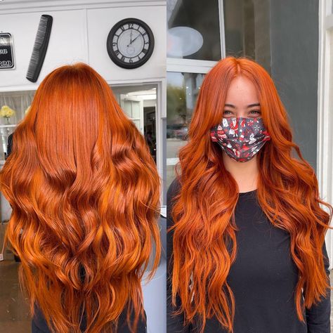 Isaiah Moya on Instagram: “Transformation from yesterday!! 😍😍 - did a global bleach and then added this copper tone! We also added 22” Bellami extensions to complete…” Copper Hair With Extensions, Copper Extensions Hair, Bellami Extensions, Hair Extensions Before And After, Copper Hair, Dream Hair, Black Girls Hairstyles, Fall Looks, Vermont