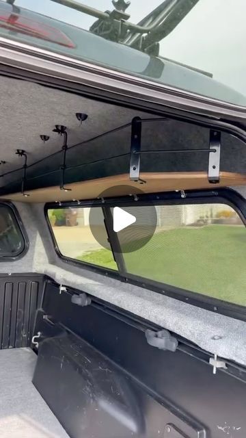 Truck Bed Living, Ford Ranger Accessories, 2001 Ford Ranger, Truck Camping, Diy Camper, Fishing Gifts, Window Frame, Truck Accessories, Truck Bed