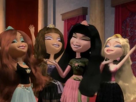 Samantha on Instagram: “Sasha,Yasmin,Jade & Cloe- Samantha  #bratz @officialbratz #bratztvshow #like4like #passion #fashion #popstar #rockstar #1000likes…” Bratz Movie, Fashion Costume Halloween, Brittany Murphy, Bratz Girls, That 70s Show, Birthday Gifts For Best Friend, More Wallpaper, Bratz Doll, Book Images