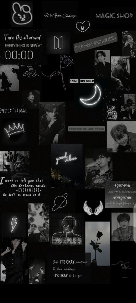 Wallpaper background
Bts collage
Bts wallpaper
Bts army 
Bts songs
Bts edits Iphone Wallpaper Bts, Bts Wallpaper Desktop, Kpop Iphone Wallpaper, Bts Backgrounds, Bts Aesthetic Wallpaper For Phone, Bts Wallpaper Lyrics, Army Wallpaper, Wallpaper Bts, Black Wallpaper Iphone