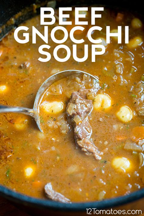 Beef And Gnocchi Soup, Beef And Gnocchi, Pear And Chocolate Cake, Kingdom Layout, Calories In Vegetables, Classic Beef Stew, Stews Recipes, Cheap Clean Eating, Kingdom City