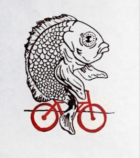 Bike Tattoo, Bike Tattoos, Riding Bike, Riding A Bike, Bike Ride, Art Inspo, Bike, Fish, Tattoos