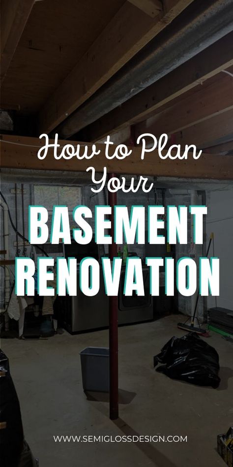 Thinking about renovating your basement? Read more about planning your basement remodel. Unfinished Basements, Basement Ceilings, Basement Bars, Basement Decoration, Craft Studios, Theater Rooms, Dream Basement, Basement Remodel Diy, Remodel Basement