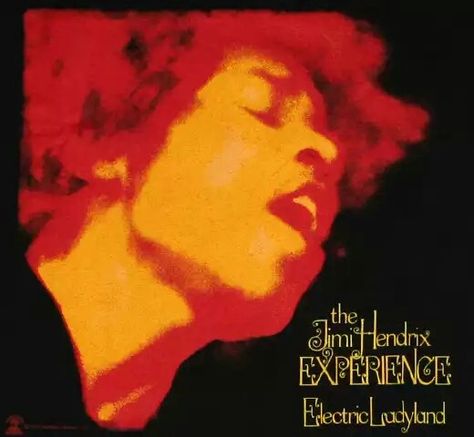 Controversial Covers : He had written to the label describing what he wanted for the cover of Electric Ladyland, but this was ignored and instead they used a blurred red and yellow photo of his head for the cover sold in North America. Jimi Hendrix Album Covers, Jimi Hendrix Album, The Jimi Hendrix Experience, Jimi Hendrix Poster, Electric Ladyland, Rock Album Covers, Rock Cover, Vintage Concert Posters, Jimi Hendrix Experience