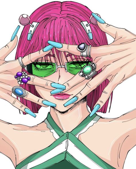 Saiki K Wallpaper Laptop, Saiki K Makeup Look, Saiki Female, Saiki K Female, Saiki K Outfits In Anime, Saiki Wallpaper, Saiki Kusuo Fanart, Female Saiki Cosplay, Female Saiki